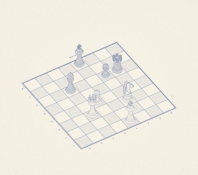インクの盤上の模型画面